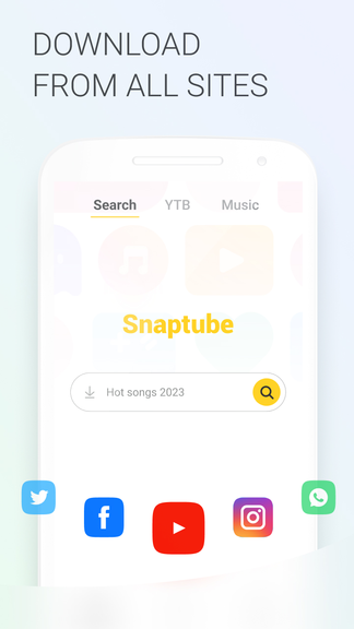 Download SnapTube Pro Mod Apk Vip Desbloqueado MOD APK - Screenshot 3 - GetBlox
