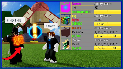 Script Blox Fruits MOD APK - Screenshot 2 - GetBlox