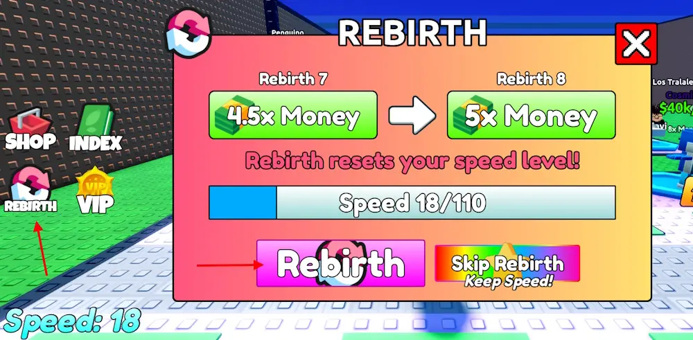 Script Escape Tsunami Brainrots MOD APK - Screenshot 1 - GetBlox