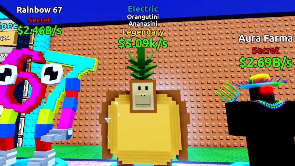 Script Escape Tsunami Brainrots MOD APK - Screenshot 2 - GetBlox