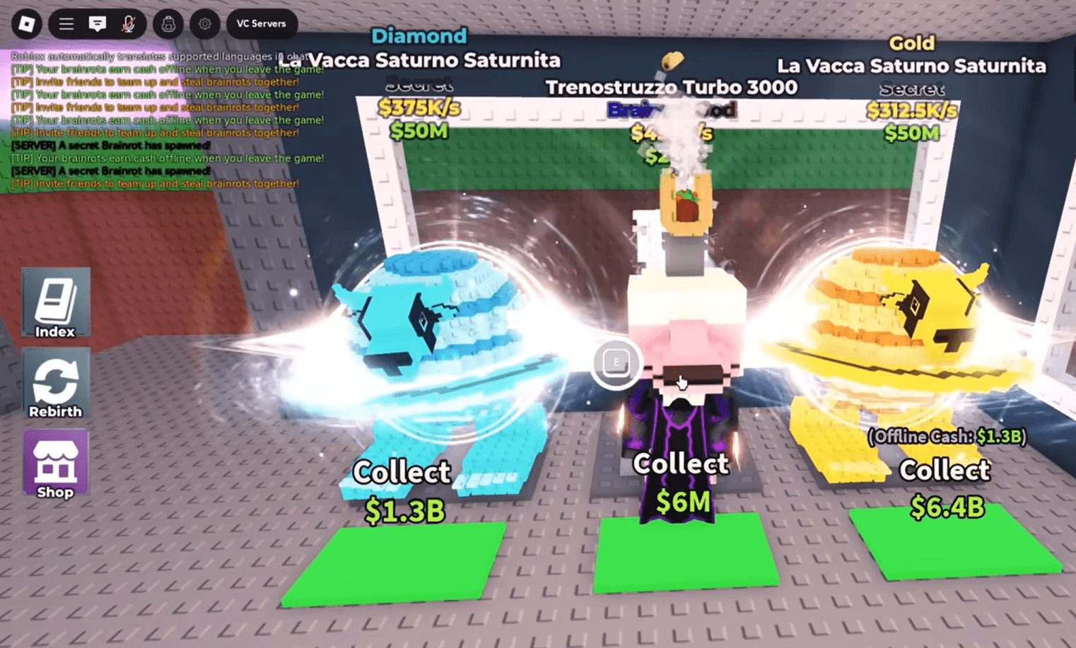 Script Steal a Brainrot MOD APK - Screenshot 4 - GetBlox