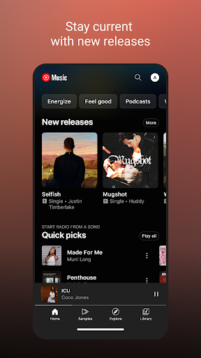 YouTube Music MOD APK - Screenshot 2 - GetBlox